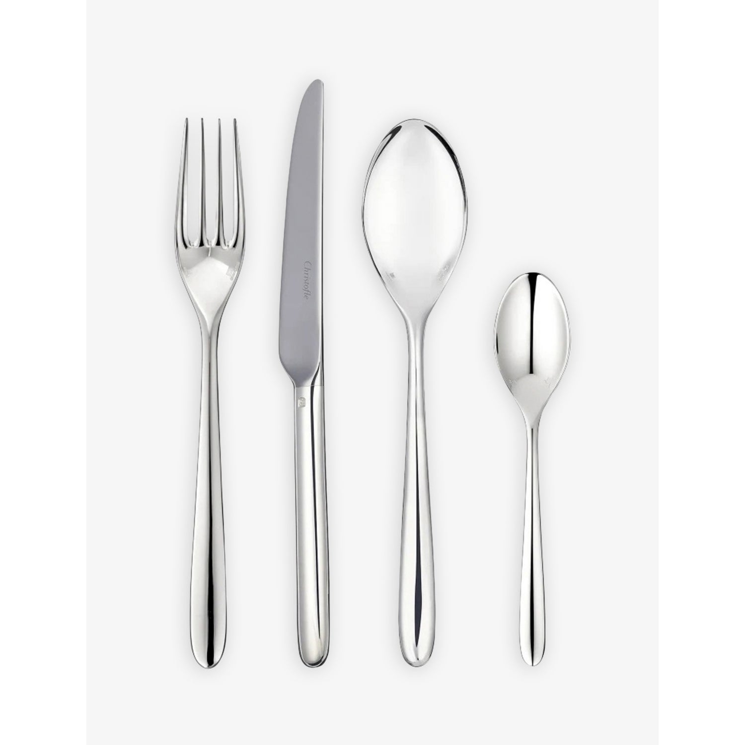 Christofle MOOD silver-plated cutlery set 24-piece, UK version