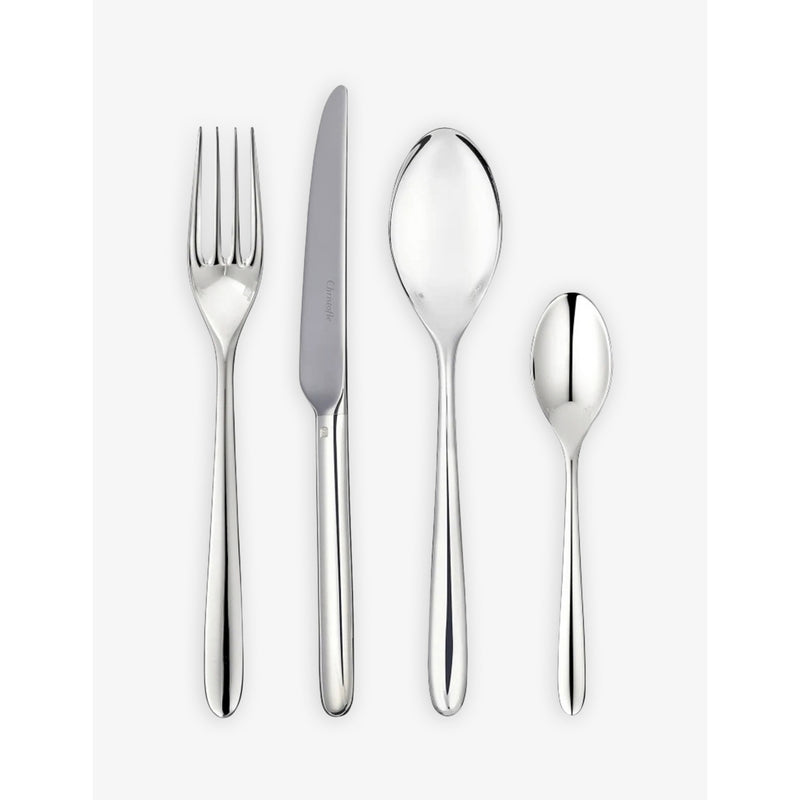 Christofle MOOD silver-plated cutlery set 24-piece, UK version