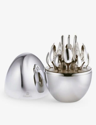 Christofle MOOD silver-plated cutlery set 24-piece, UK version