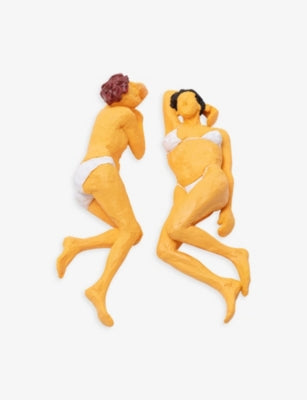 Seletti resin ornament Love is a Verb Maya and Sofia, UK version