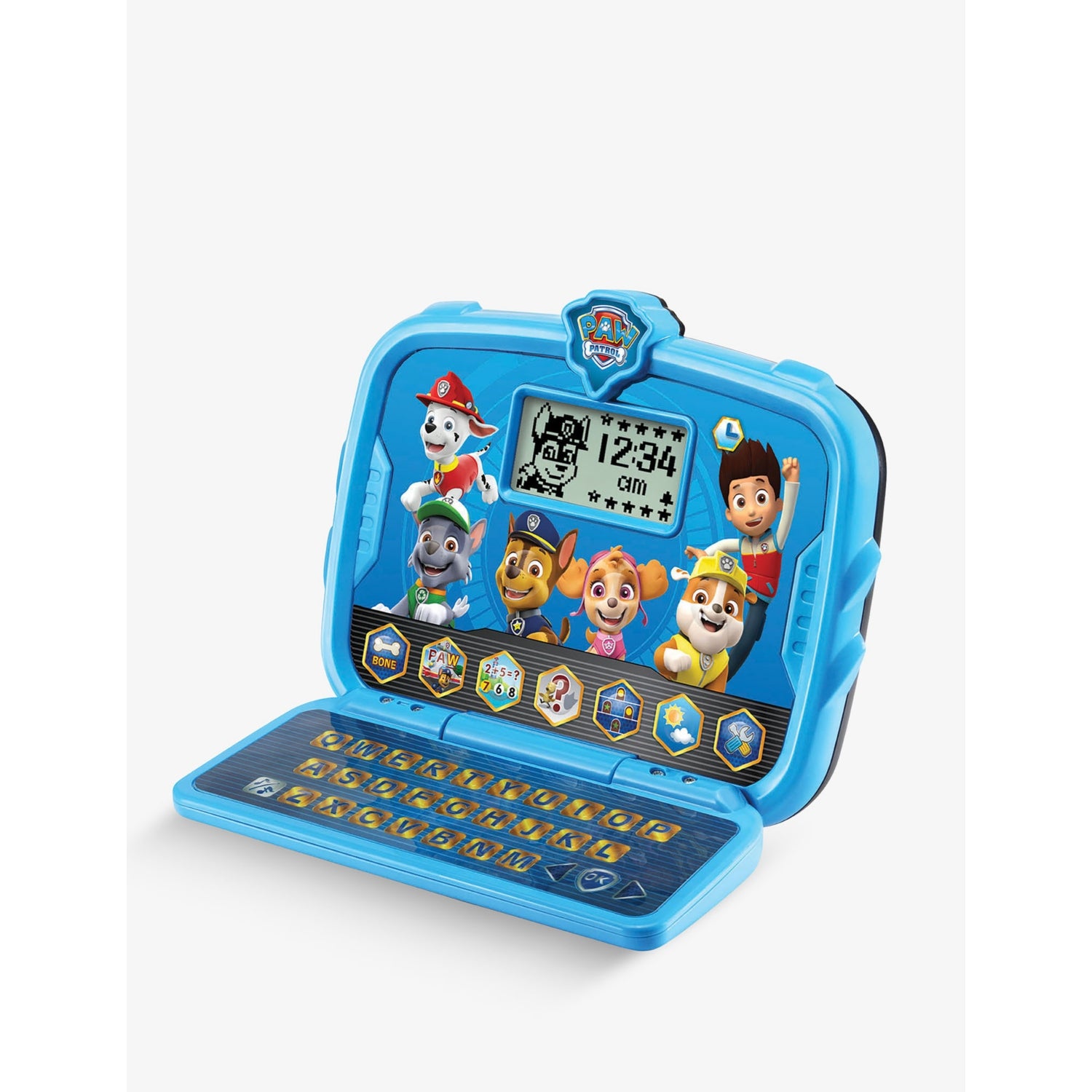 VTech Paw Patrol tap-top laptop with six games, imported from the UK