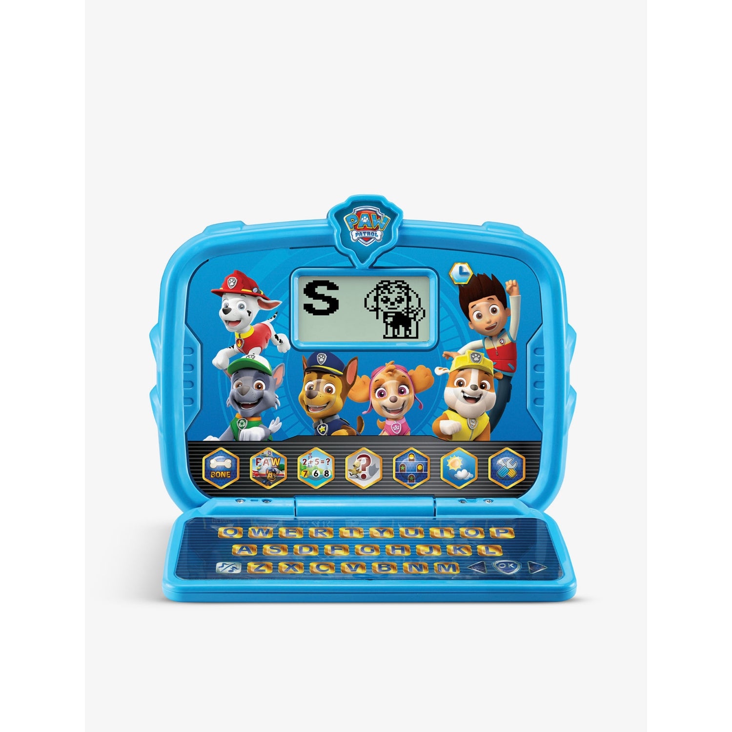 VTech Paw Patrol tap-top laptop with six games, imported from the UK