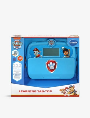 VTech Paw Patrol tap-top laptop with six games, imported from the UK