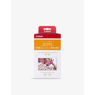 selfridges Selphy RP-108 Postcard Size Photo Paper and Ink Set (108 Sheets)- Buy online at McGrocer