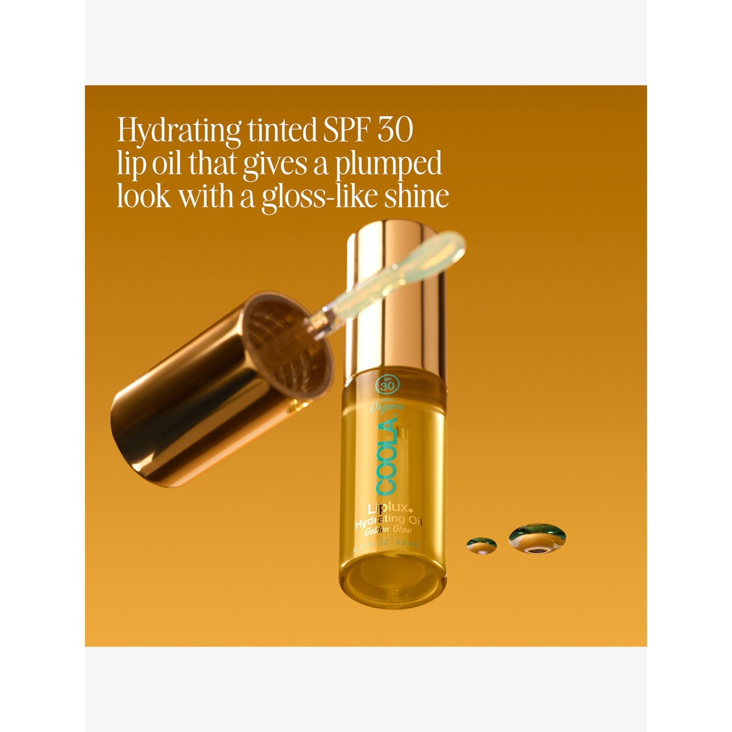 Coola Classic Liplux SPF30 lip oil 3.2ml, UK version
