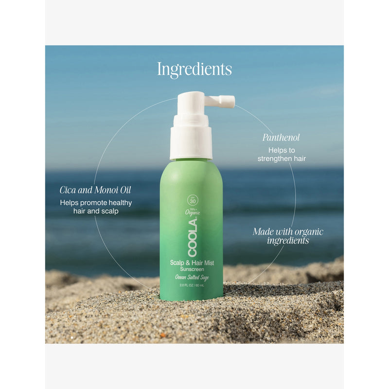 Coola scalp and hair sunscreen mist SPF30 60ml - British product