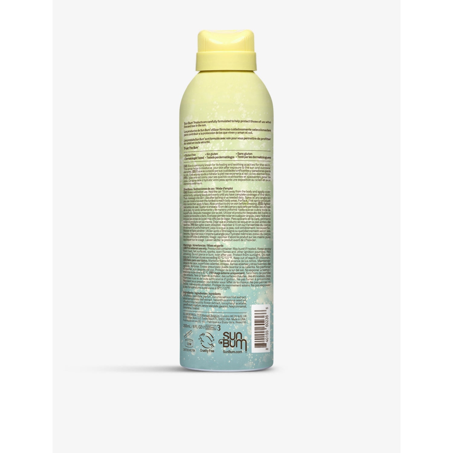 Sun Bum Cool Down AfterSun spray 200ml, UK version