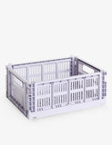 HAY stackable medium plastic crate - British product