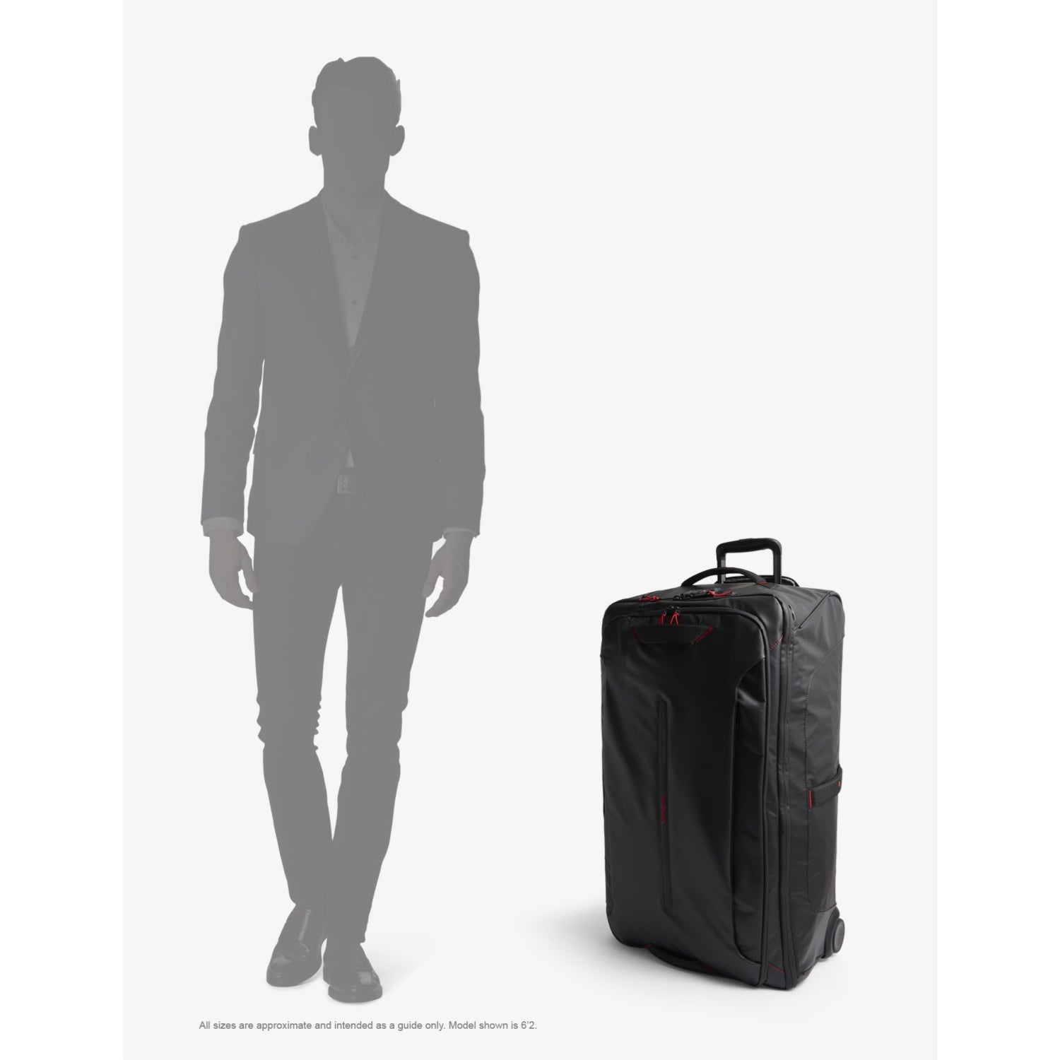 Samsonite logo-embossed polyester duffle suitcase 79cm - British product