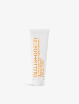 selfridges MALIN+GOETZ SPF30 High Protection Sunscreen 50ml- Buy online at McGrocer