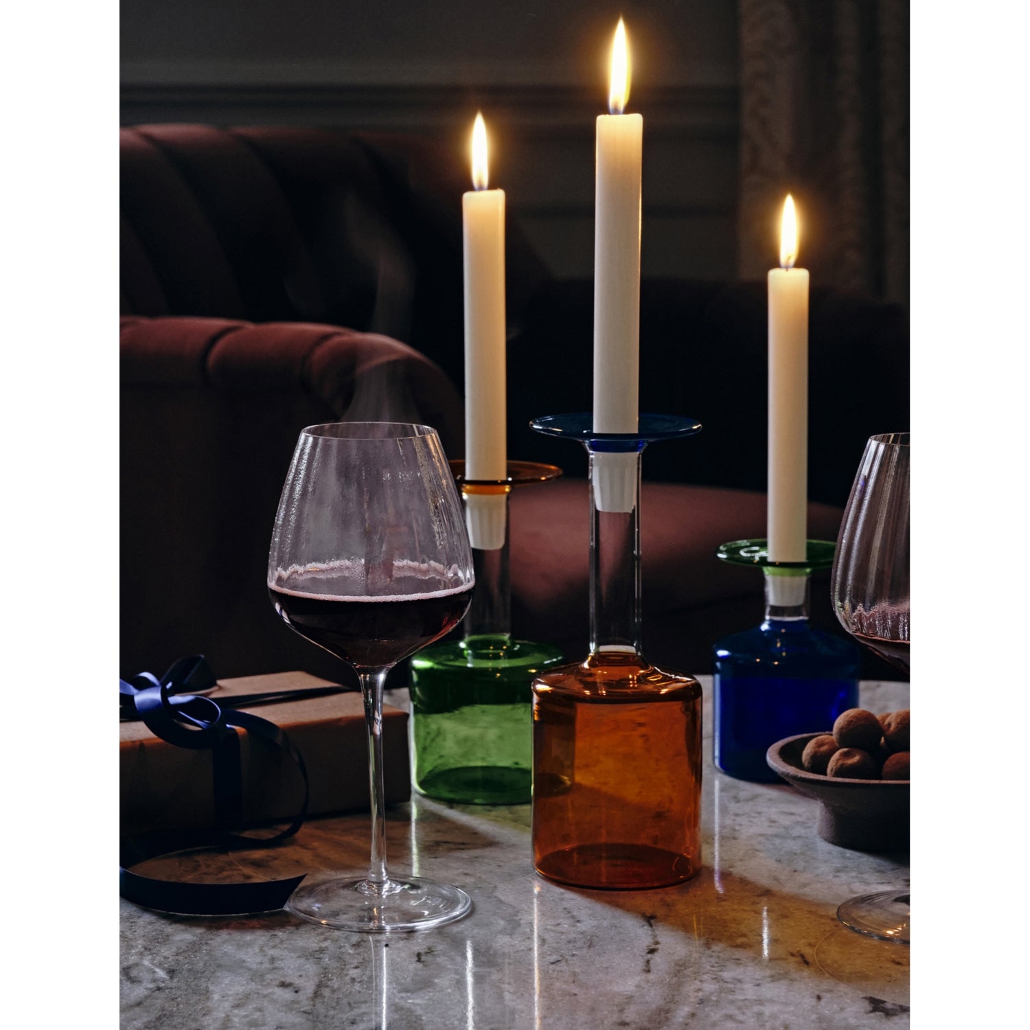 Soho House red wine glasses set of four, imported from the UK
