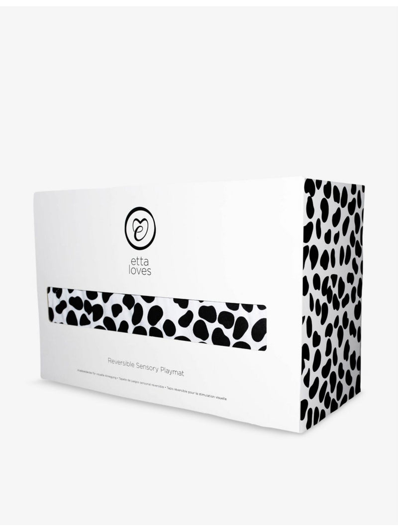 Etta Loves leopard-print cotton playmat 1m (British brand)