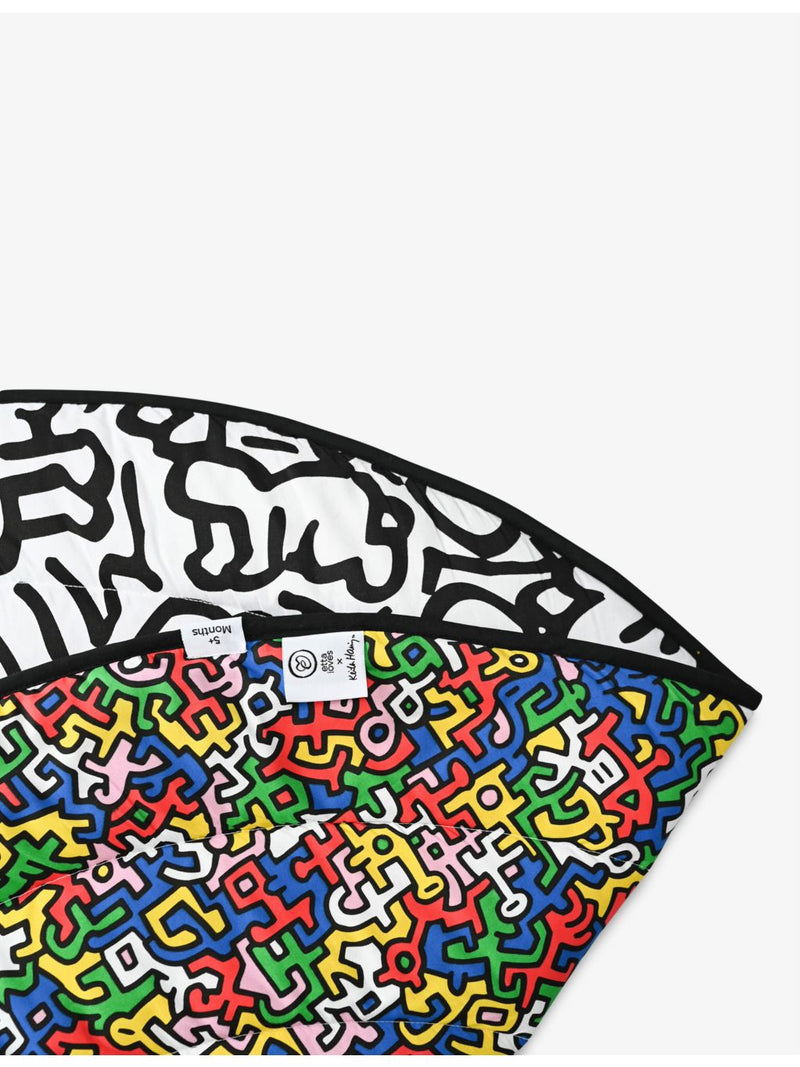 Etta Loves Keith Haring organic-cotton playmat 1m (British brand)