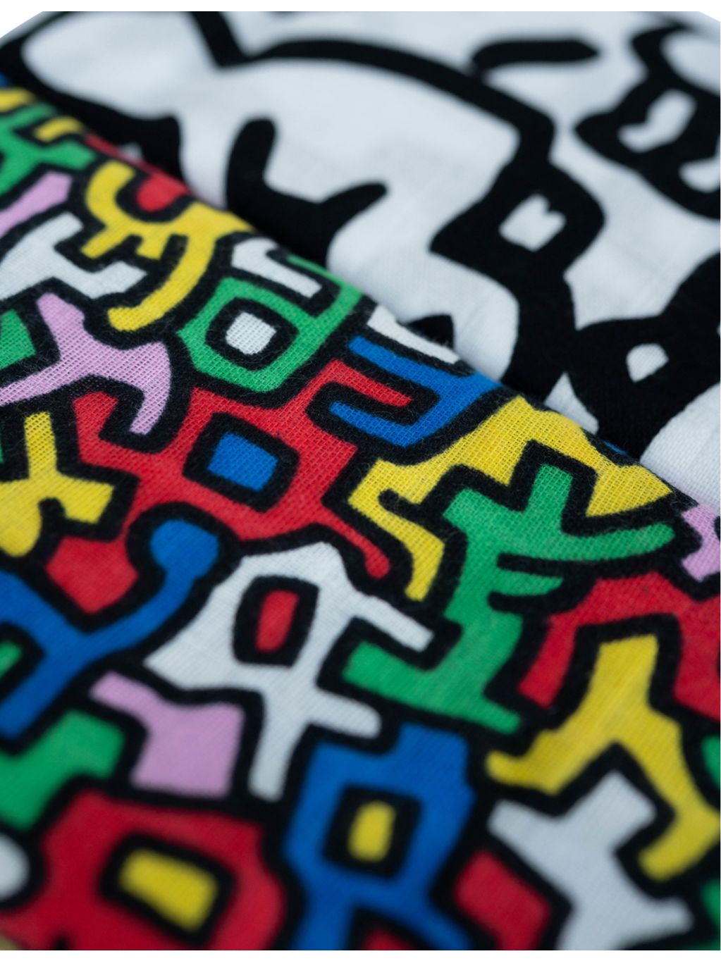 Etta Loves muslin squares Keith Haring 80cm - British product