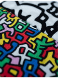 Etta Loves muslin squares Keith Haring 80cm - British product