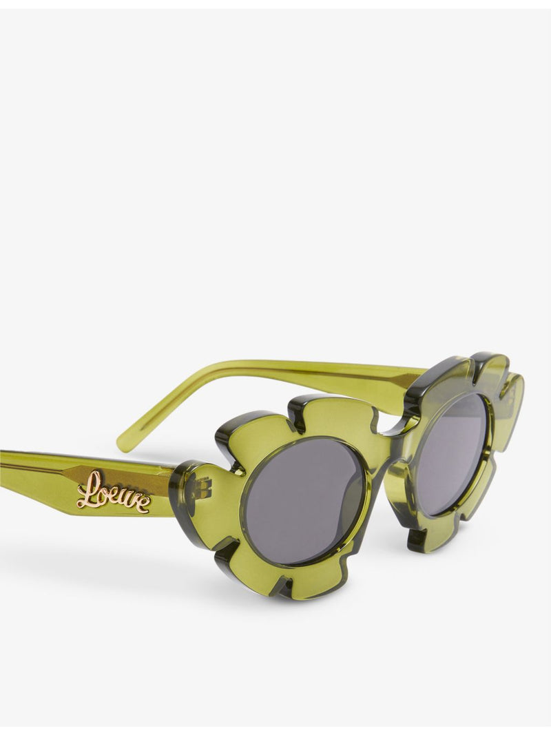 Loewe Paula's Ibiza flower-shaped acetate sunglasses (British brand)