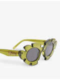 Loewe Paula's Ibiza flower-shaped acetate sunglasses (British brand)