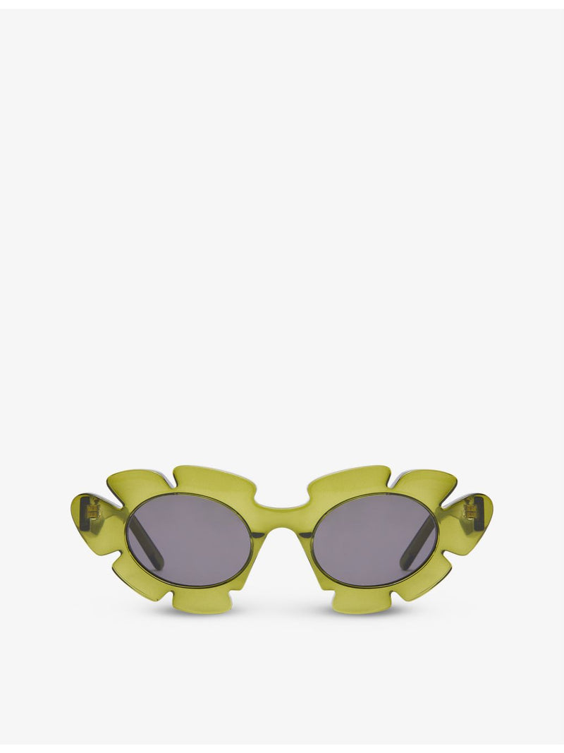 Loewe Paula's Ibiza flower-shaped acetate sunglasses (British brand)