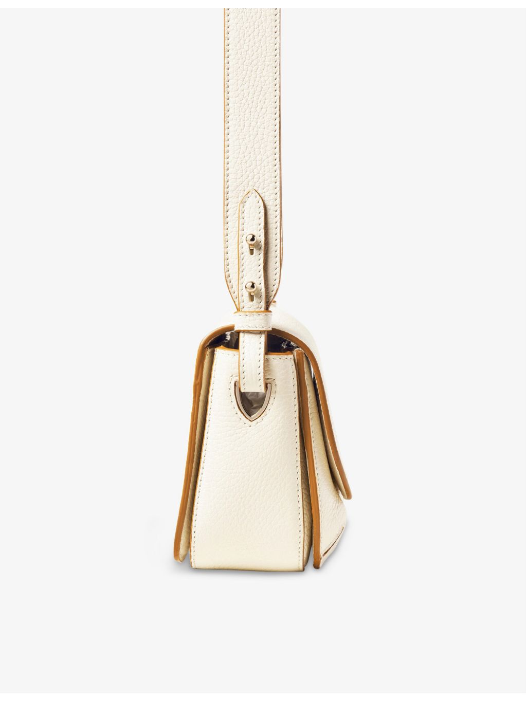 Aspinal of London Ella grained-leather cross-body bag, imported from the UK