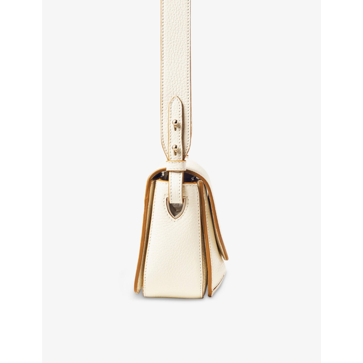 Aspinal of London Ella grained-leather cross-body bag, imported from the UK