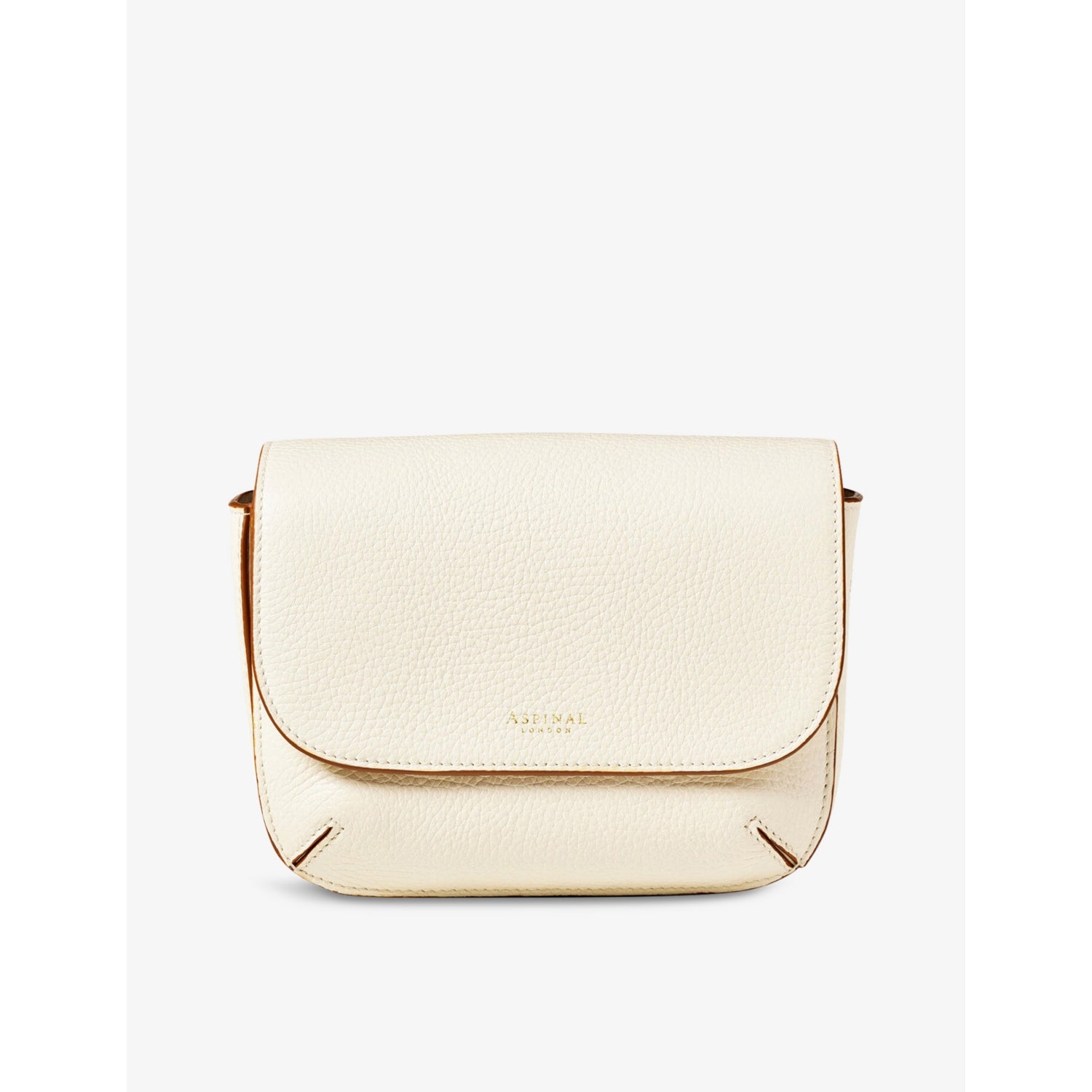 Aspinal of London Ella grained-leather cross-body bag, imported from the UK