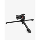 Lightweight aluminium travel tripod folds to 15.5 inches - British product
