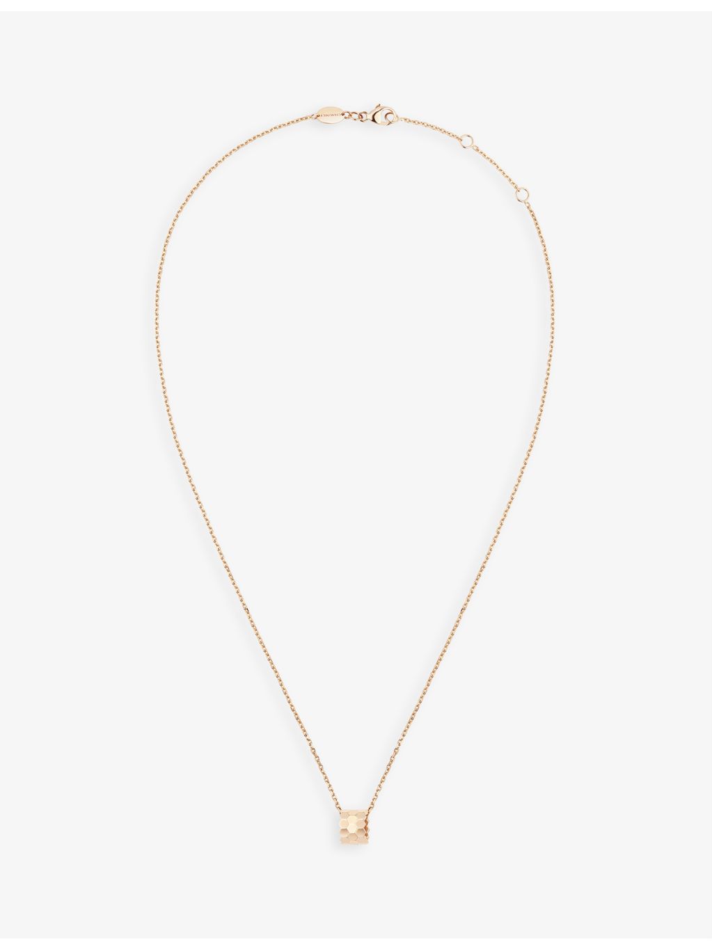 Chaumet Bee de Chaumet 18ct rose-gold pendant necklace (British brand)