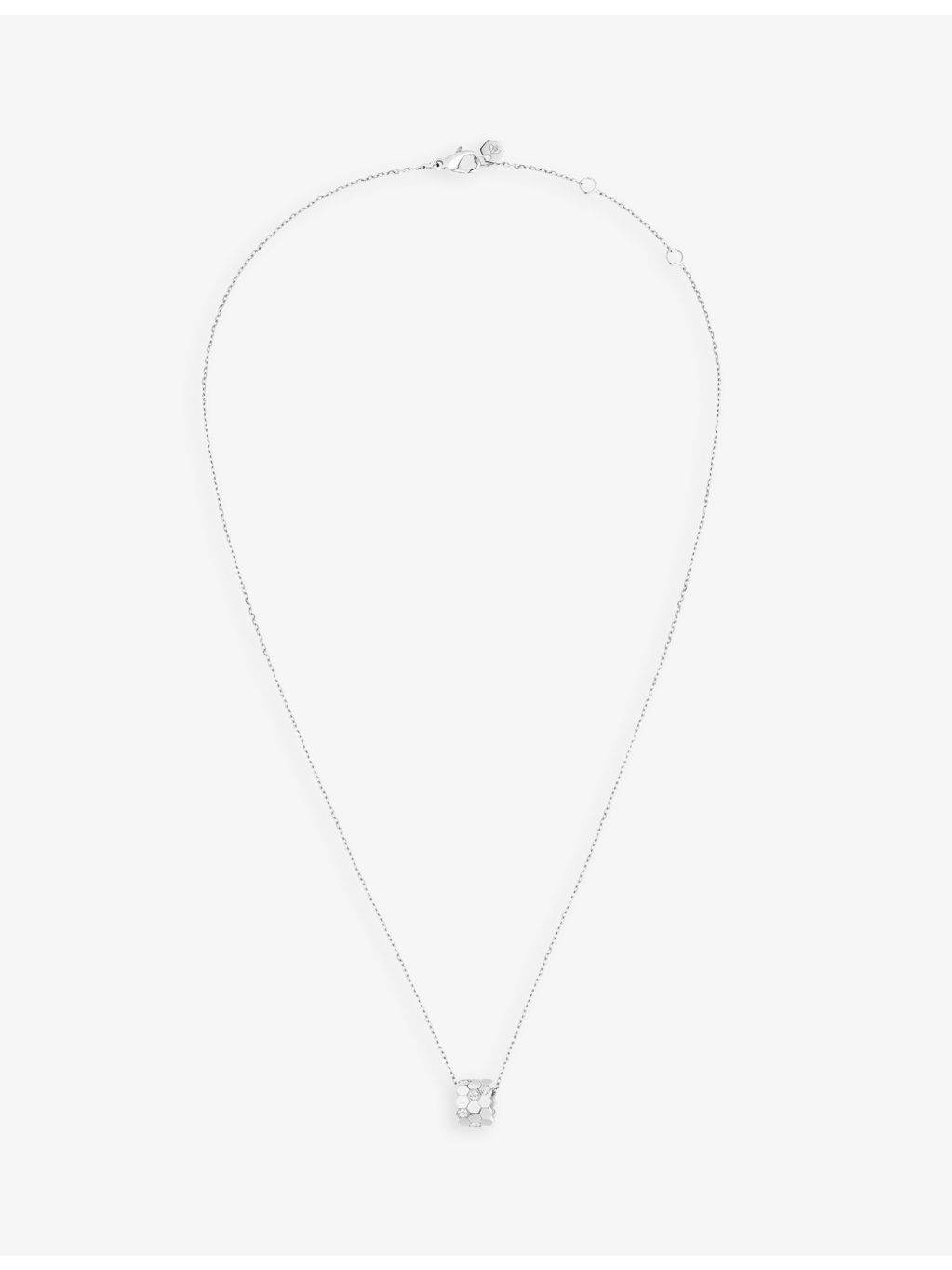 Chaumet 18ct white gold bee pendant with 0.18ct diamonds, UK version