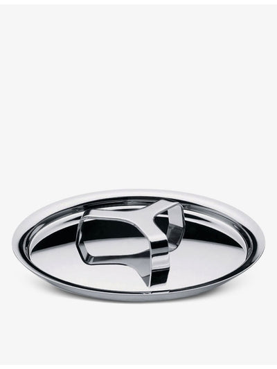 selfridges Alessi Pots&Pans Stainless Steel Pan Lid 28cm- Buy online at McGrocer