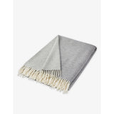 The White Company wool and cashmere-blend throw 140x200cm - British product