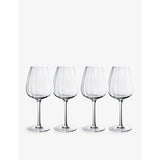 Villeroy and Boch Rose Garden wine goblets set of four (British brand)