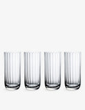 Villeroy & Boch Rose Garden glass tumblers 300ml, imported from the UK