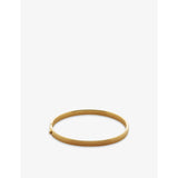 Monica Vinader essential gold-plated vermeil bangle bracelet, imported from the UK
