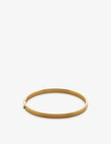Monica Vinader Essential 18ct Yellow Gold-Plated Vermeil Sterling-Silver Bangle Bracelet
