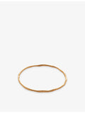 Monica Vinader 18ct yellow-gold vermeil bangle - British product