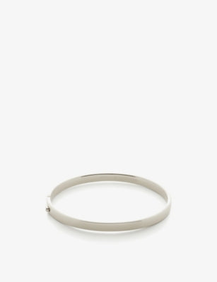 Monica Vinader Essential Sterling Silver Bangle Bracelet
