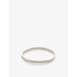 Essential sterling-silver bangle bracelet - S