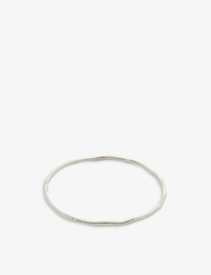 Monica Vinader Siren Muse Sterling Silver Bangle Bracelet