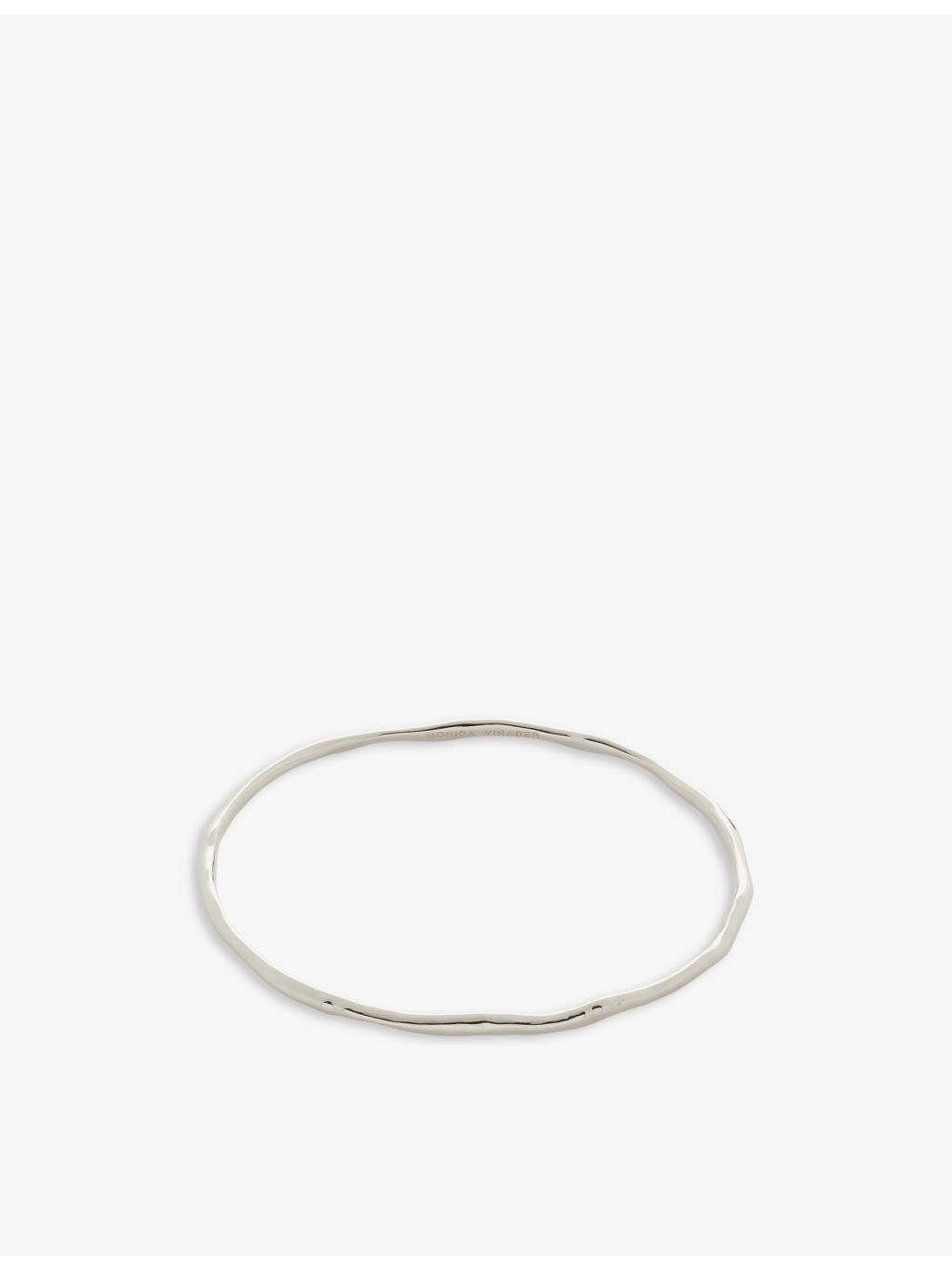 Monica Vinader Siren Muse sterling silver bangle bracelet - British product