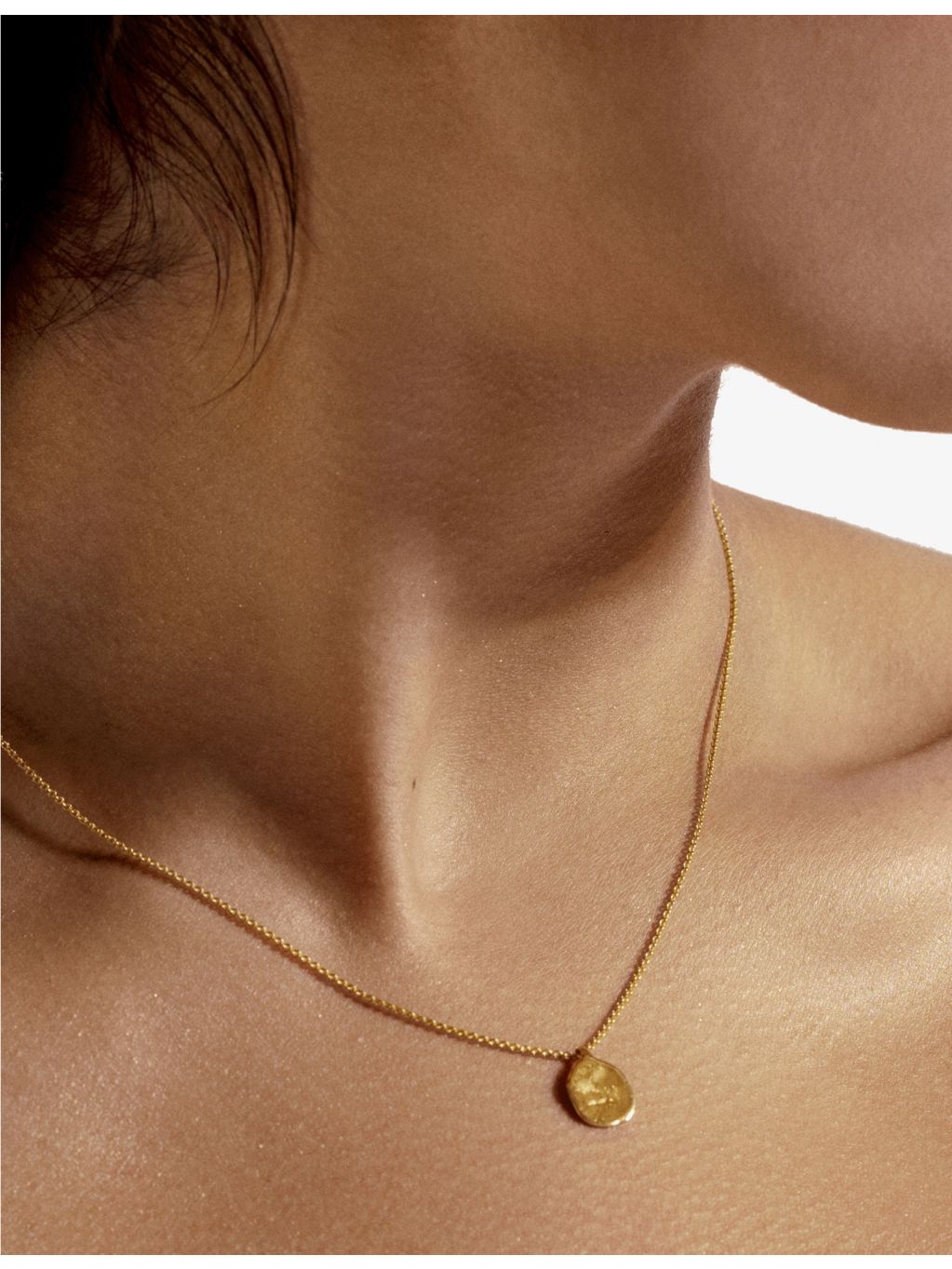 Monica Vinader Siren Petal necklace, imported from the UK