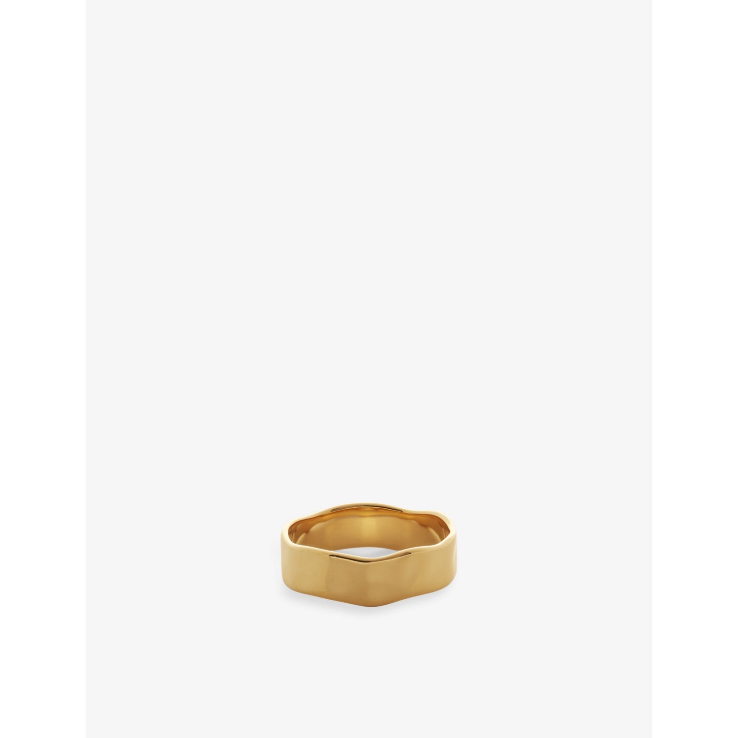 Monica Vinader MV Siren™ Muse 18ct Yellow Gold Vermeil Ring