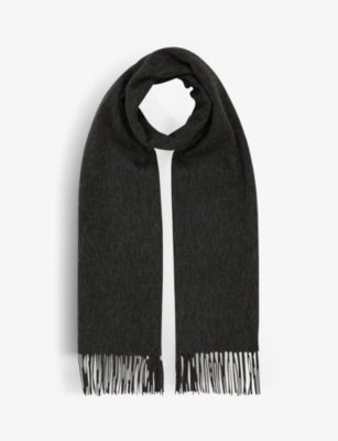 Reiss Picton Cashmere and Wool-Blend Scarf
