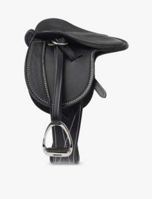 Lemieux mini toy pony saddle in 100% leather, UK version