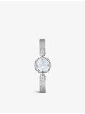 Boucheron Serpent Bohème diamond and mother-of-pearl watch 23mm, imported from the UK