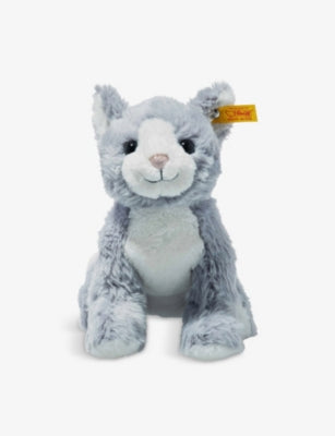 Steiff Soft Cuddly Friends Cassie Cat soft toy 26cm (British brand)