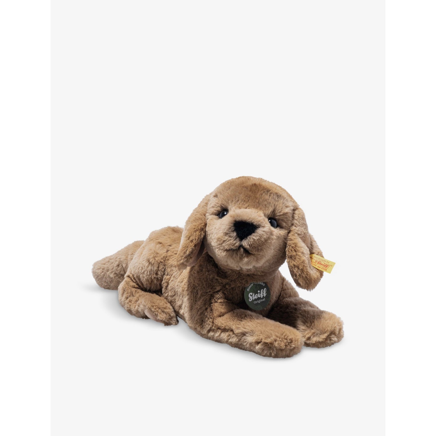 Steiff Lenny Labrador soft toy 23cm (British brand)
