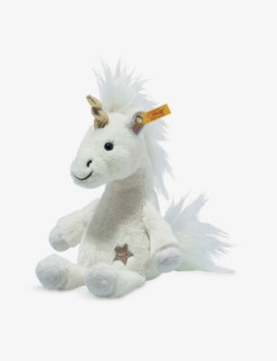 Steiff Unica dangling unicorn soft toy 20cm, imported from the UK