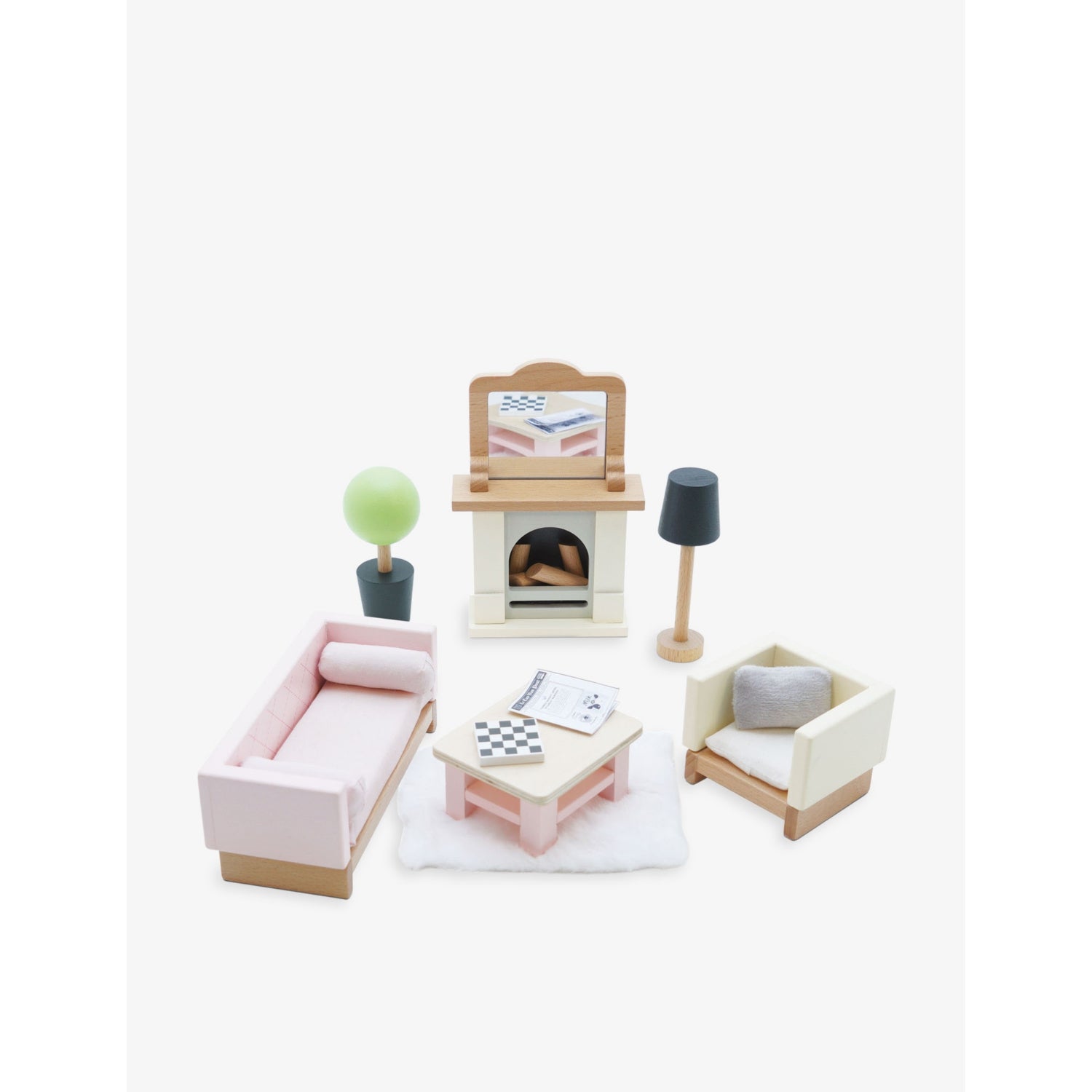 Le Toy Van Daisylane wooden sitting room set, imported from the UK