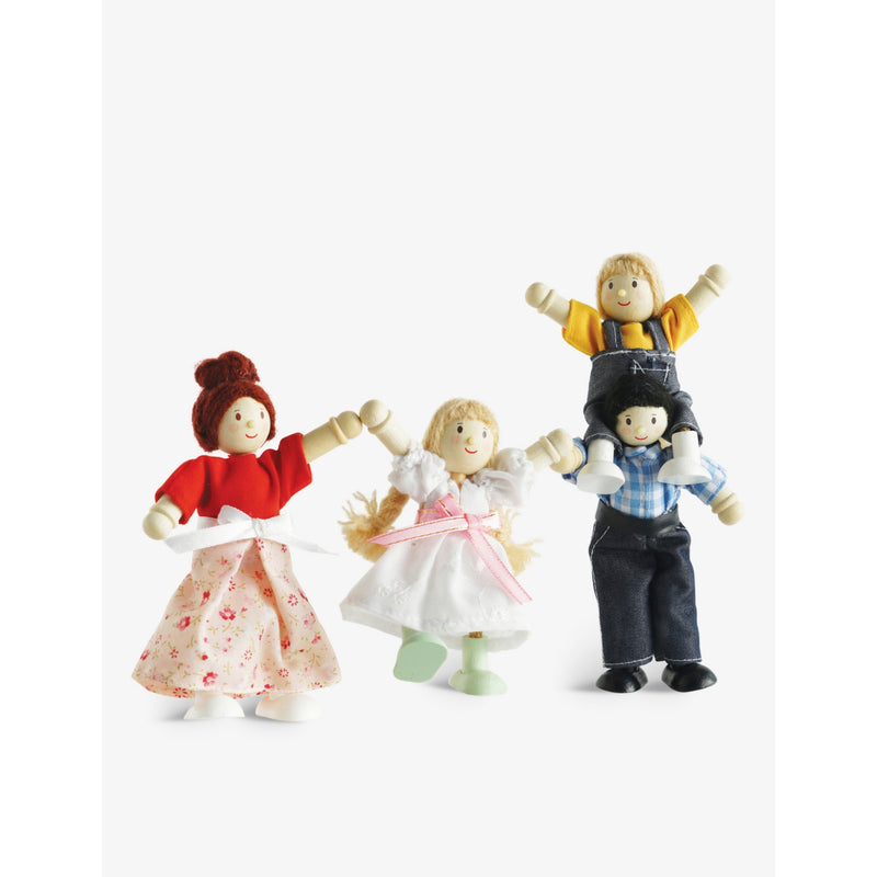 Le Toy Van My Doll Family wooden doll set 12.5cm (British brand)