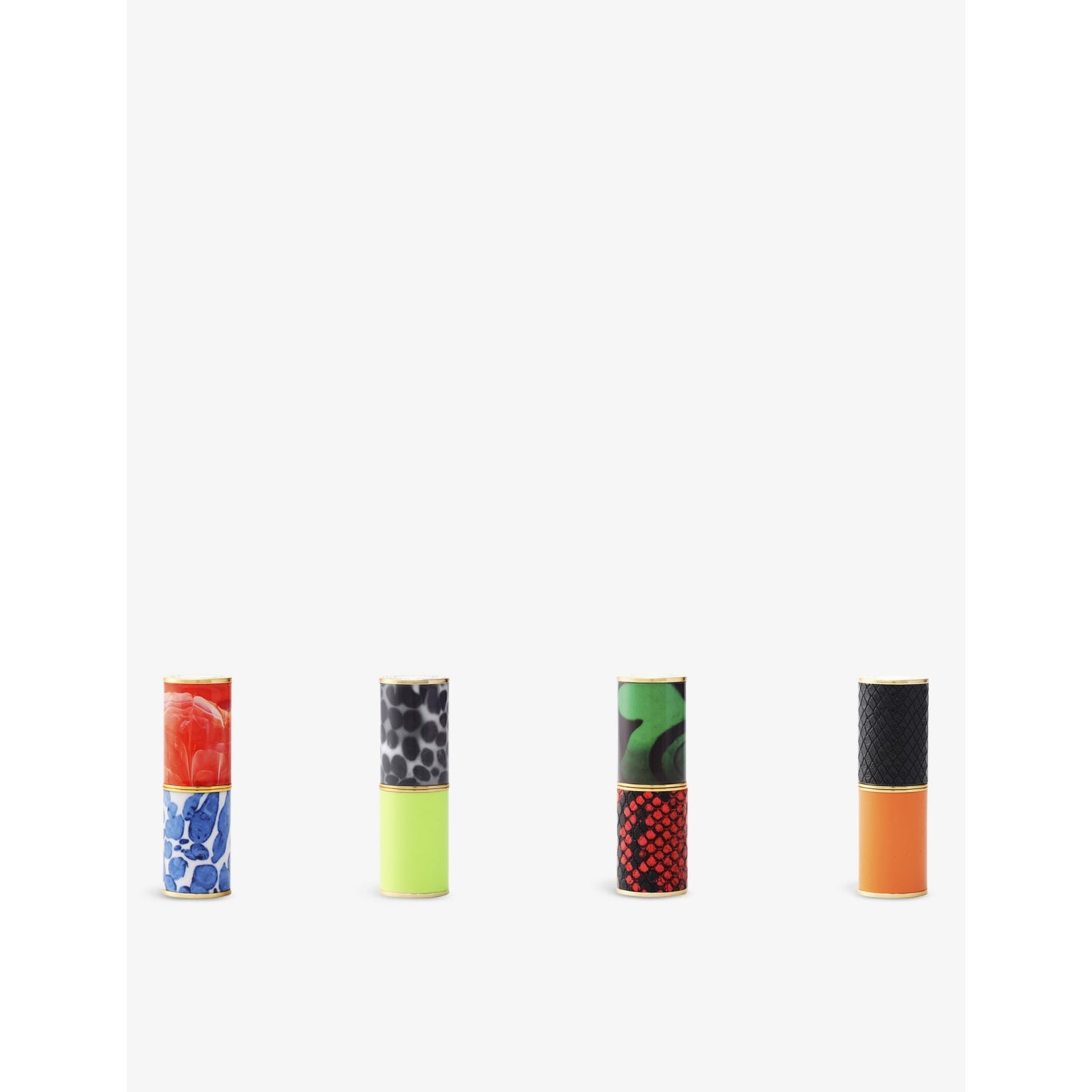 Dries van Noten lipstick case marbled design - British product